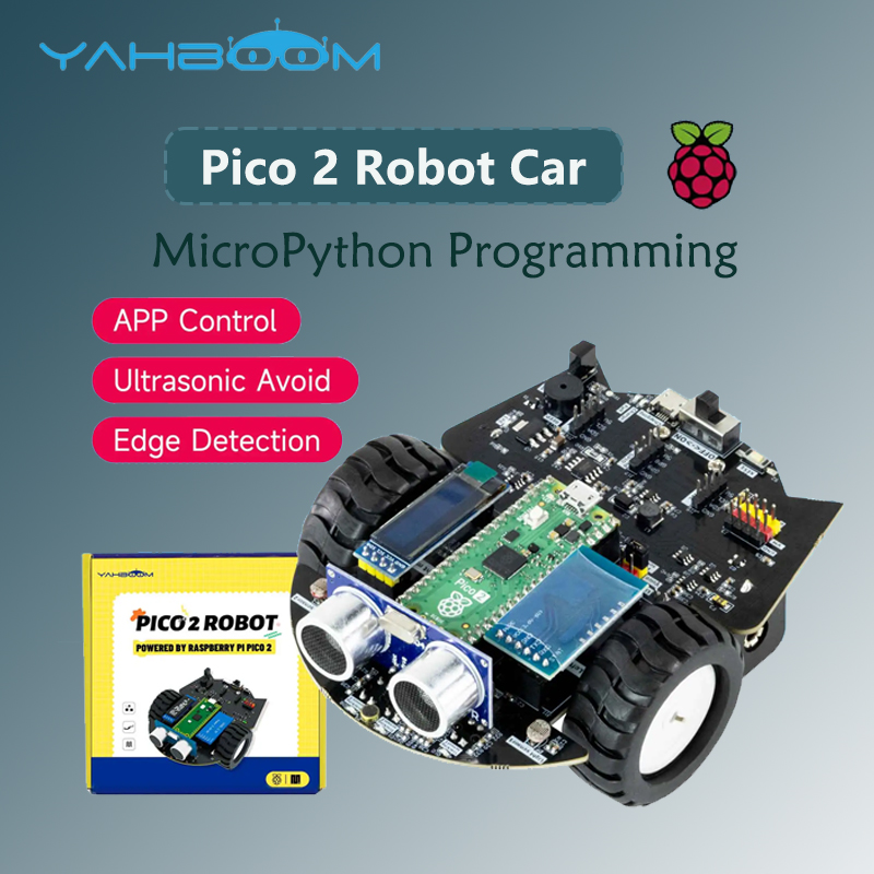 Robot Car Kit - Yahboom Raspberry Pi Pico 2-robotcarkit Diy