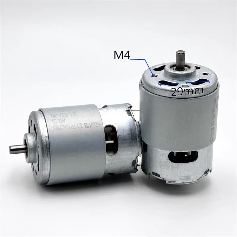 Dc Motor - 18V RS-750 Hoge-Snelheid DC-Motor voor Boormachine,