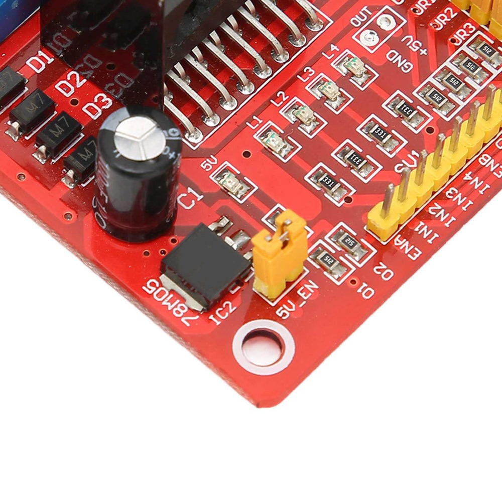 L298N Module - L298N Stappenmotor Driver Module 5V-35V 2A