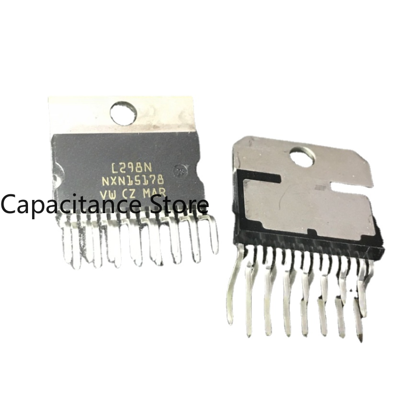 Motor Driver L298N - 10 stuks L298N stappenmotorbesturingschip/brugdriver – interne
