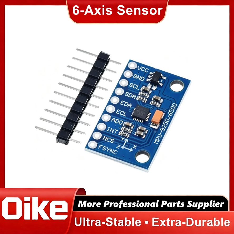 Accelerometer Mpu6050 - MPU6500 GY-6500 6DOF 6-assige gyroscoop-accelerometer-sensormodulebord IIC