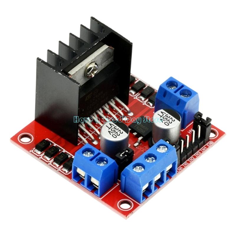 L298N Module - 462D dubbele motorbesturing L298N-drivermodule die hoge