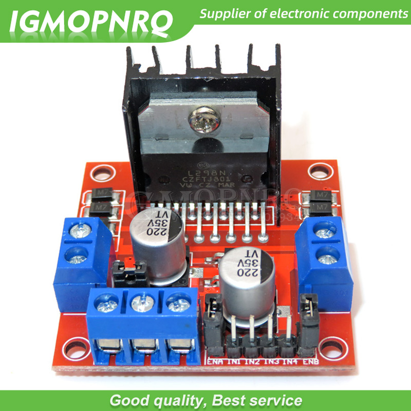 L298N Module - 1pcs Dual H Brug DC Stappenmotor