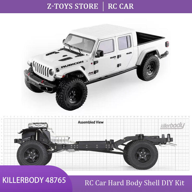 Robot Car Kit - 1/10 Killerbody 48765 RC Auto Hard
