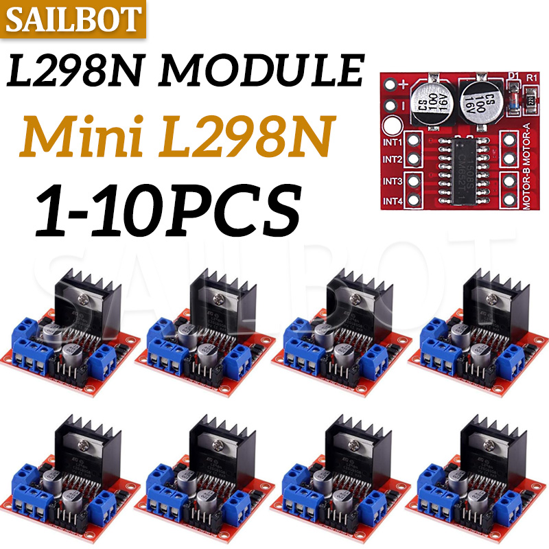 L298N Module - 1/5/10 STKS L298N DC Motor Driver