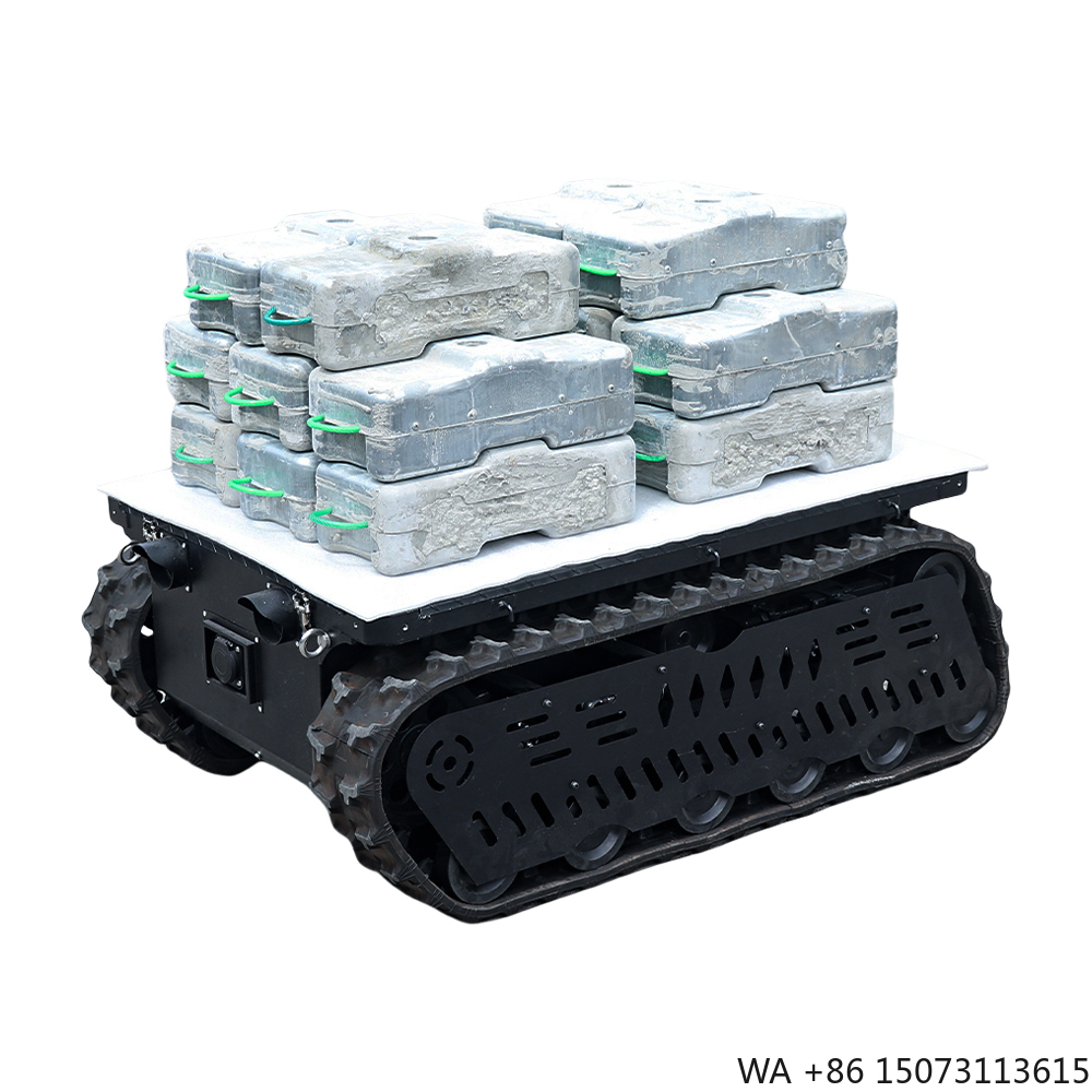 Robot Chassis - 300-600kg laadvermogen RC tank crawler robot