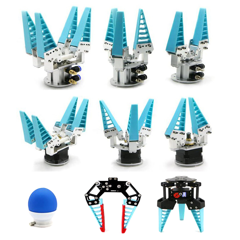 Robot Gripper Claw - 0,6/1/1,5 kg Grote Belasting Adaptieve Pneumatische/Elektrische/Servo