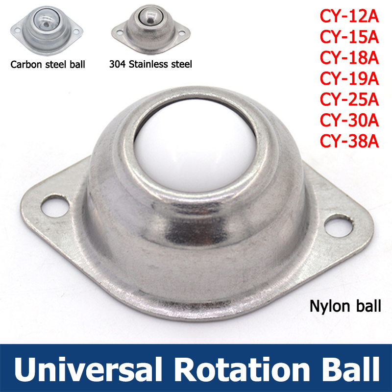 Omni Wheel - 1-10pcs CY-12A/15A/18A/19A/25A/30A/38A Roller Ball Transfer lager