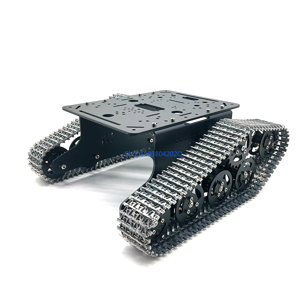 Robot Chassis - T300 Volledig metalen tankchassis, aluminiumlegering, slim