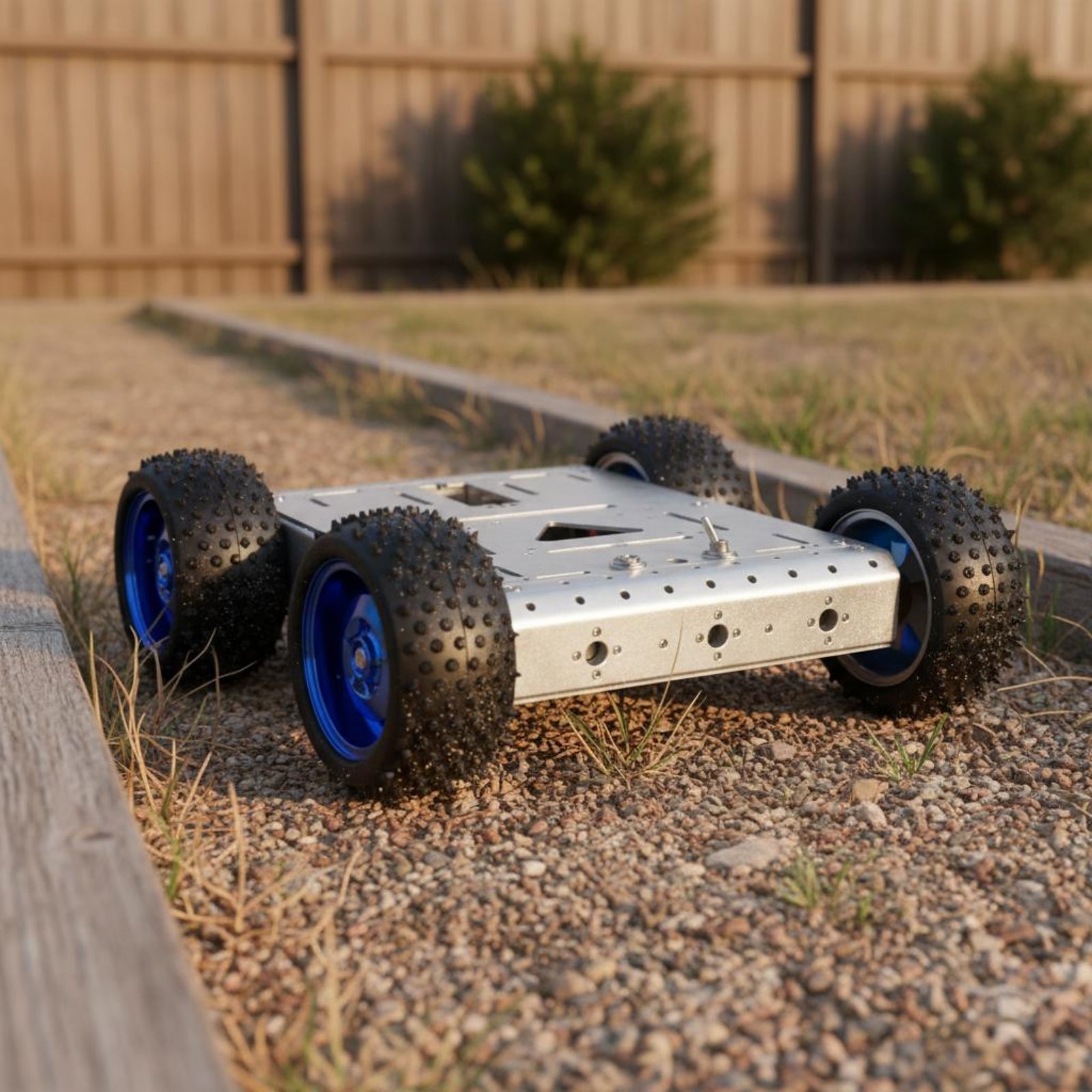 Robot Chassis - 4WD Smart Car-chassis 1,5 kg laadvermogen