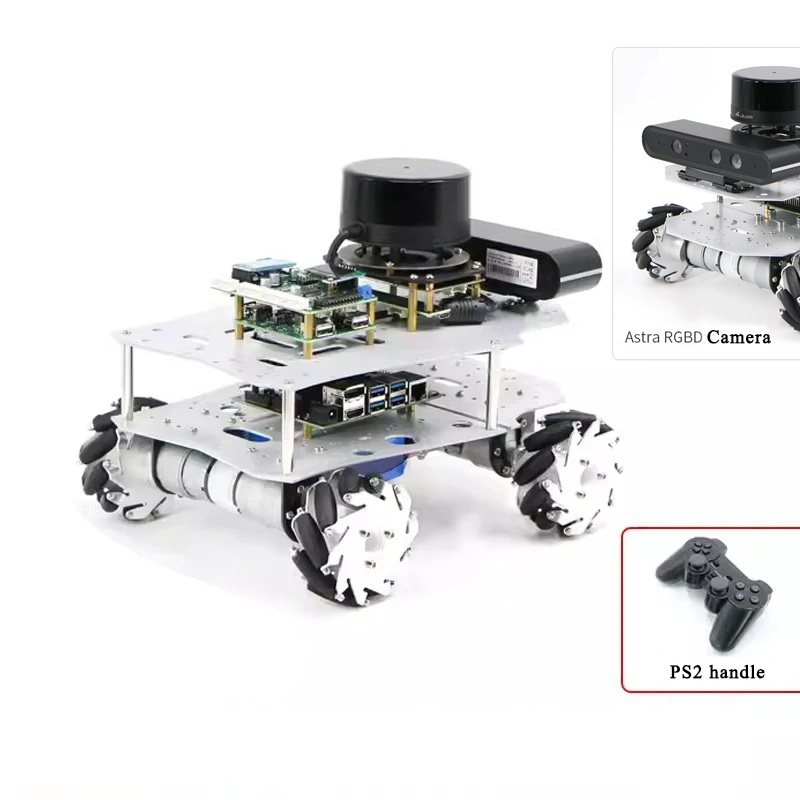 Ros Robot - Raspberry Pi Ros Mecanum Wheel Robot
