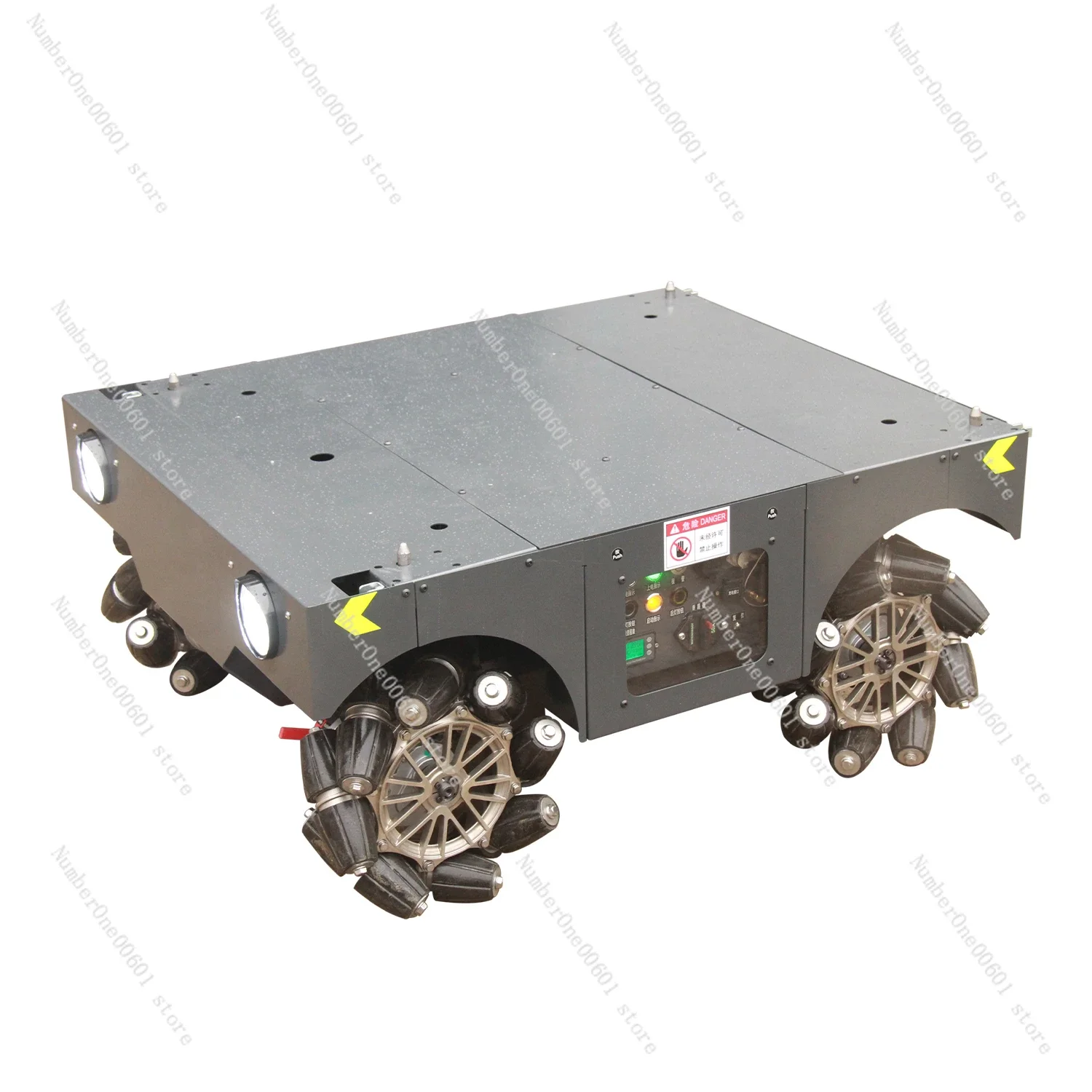 Robot Chassis - Bouwplaats Transport Omzet Elektrisch Voertuig Wielgedragen