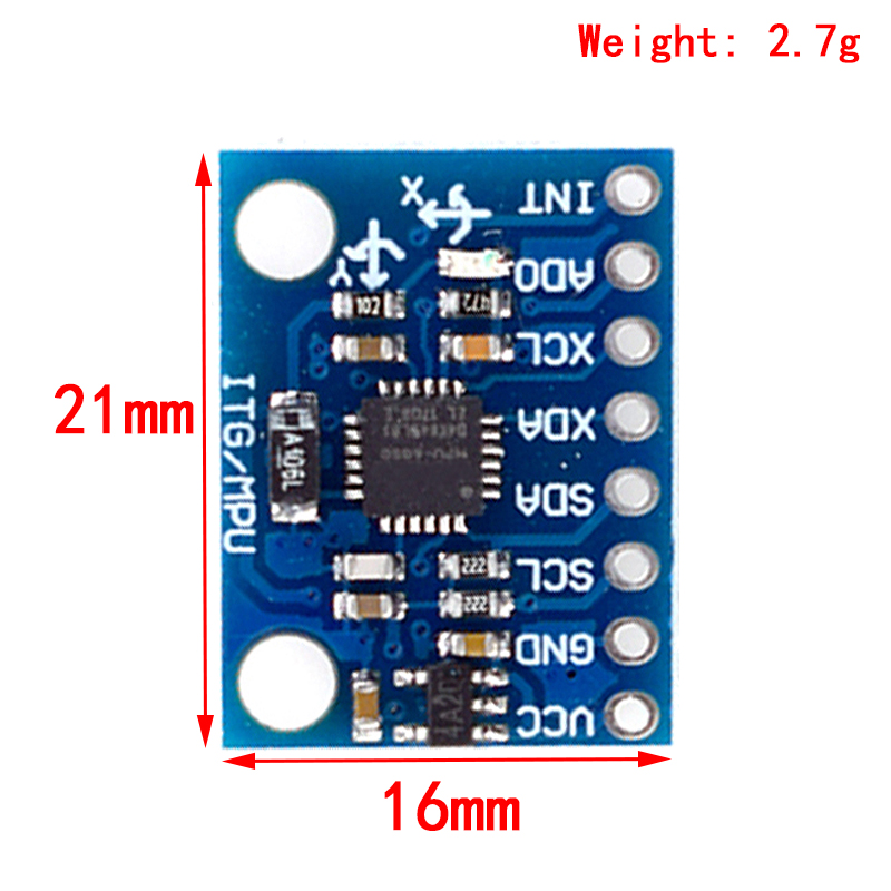 1Set IIC I2C GY-521 MPU-6050 M - Accelerometer Mpu6050 recensie en prijs
