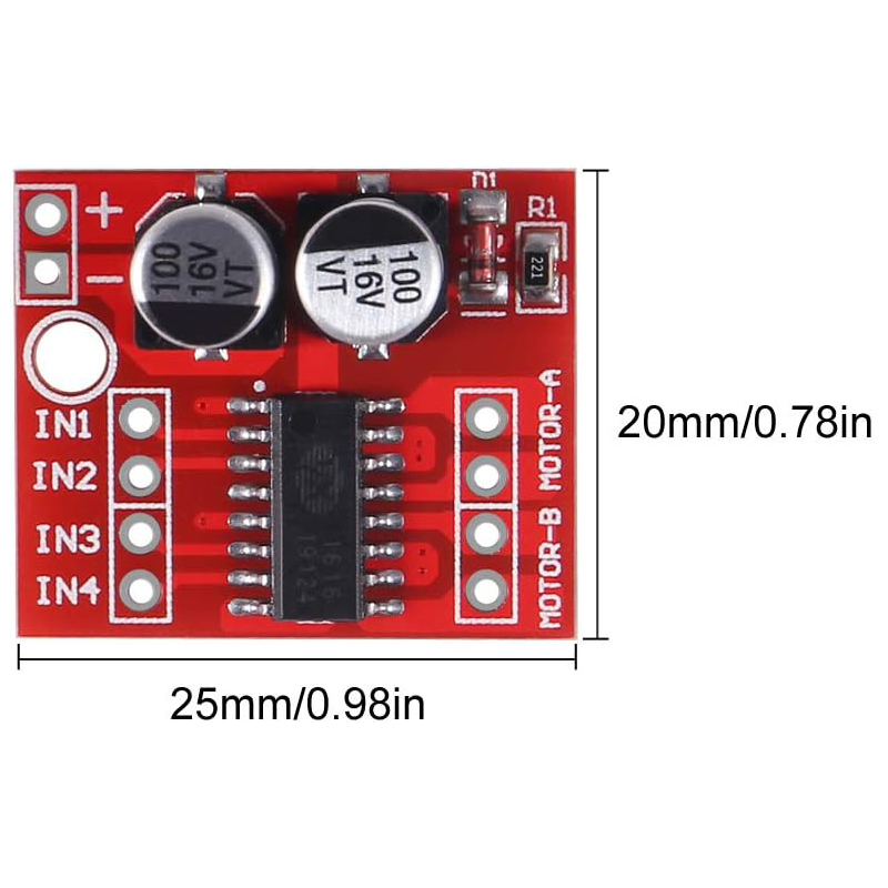 4/10pcs MX1508 DC Motor Driver - L298N Module recensie en prijs
