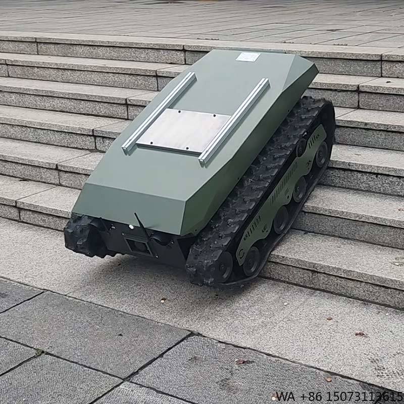 Rupsbandchassis met trapbeklim - Robot Chassis recensie en prijs