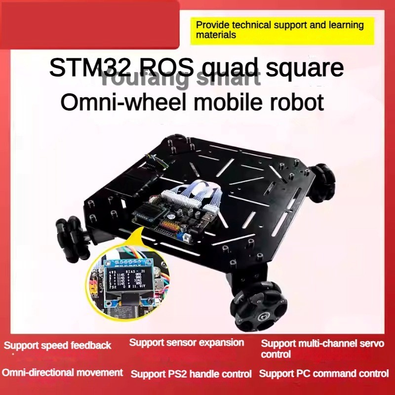 5kg Laadvermogen ROS 4WD Omni  - Omni Wheel recensie en prijs