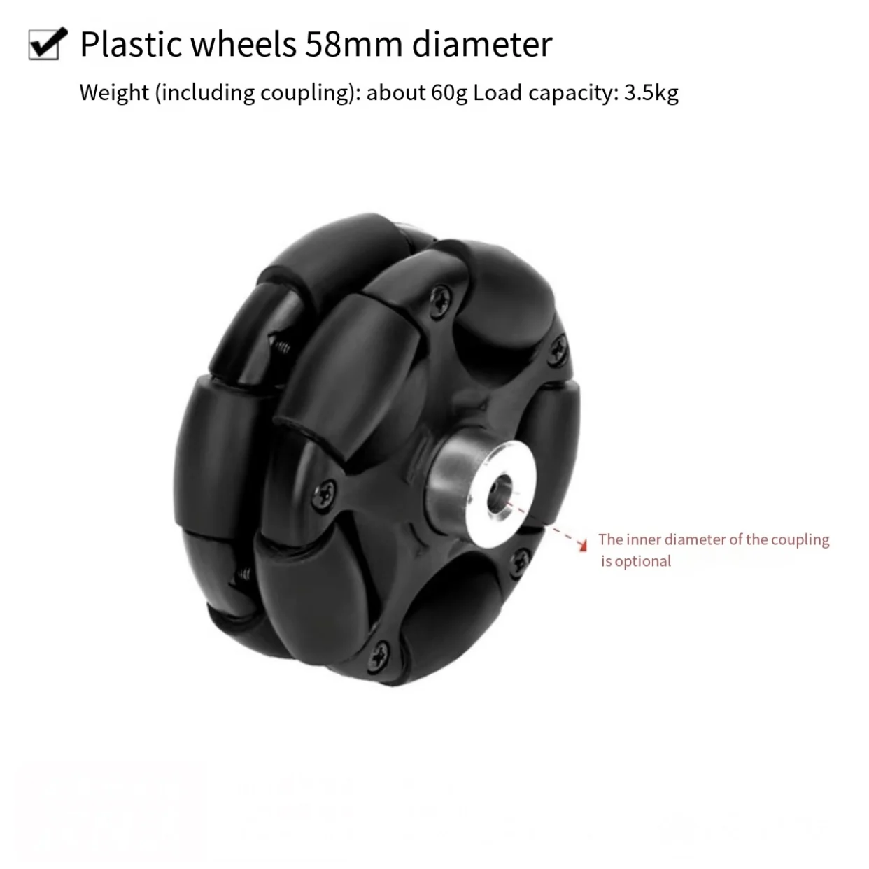 Metalen Omni Wiel Intelligent  - Omni Wheel recensie en prijs