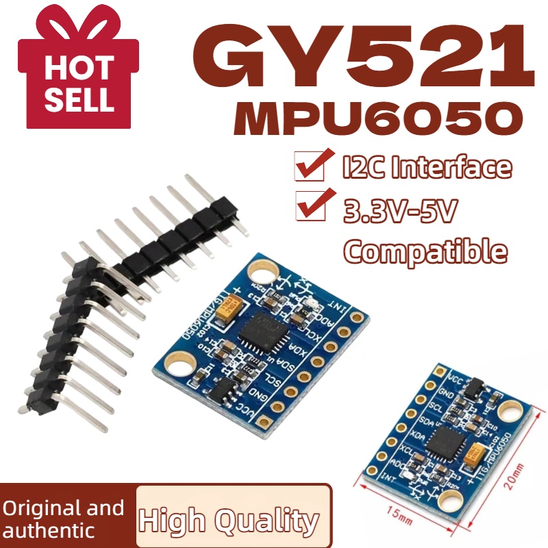 1/5/10pcs GY521 GY-521 MPU6050 - Accelerometer Mpu6050 recensie en prijs
