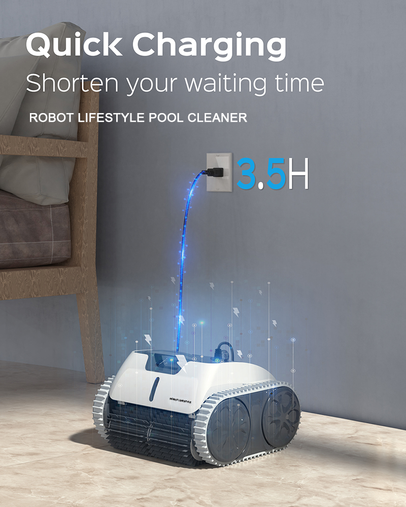 Robotachtige zwembadreiniger D - Ros Robot recensie en prijs