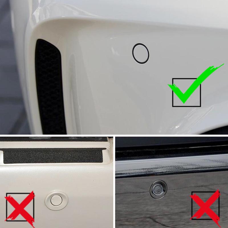 QXNY Parktronic 4/6/8 Parkeers - Ultrasonic Distance Sensor recensie en prijs