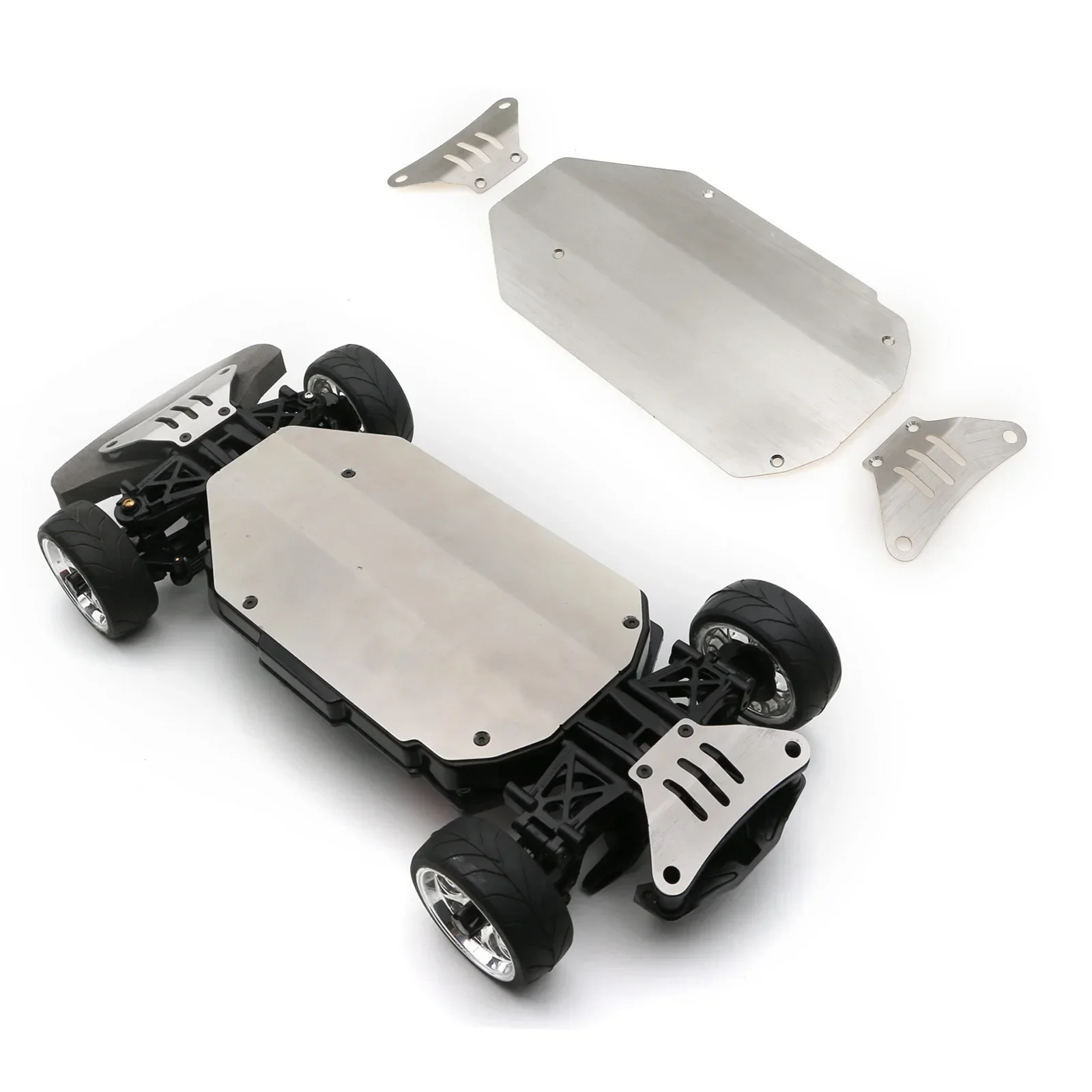 TAMIYA TT02 Rvs Chassis Armor  - Robot Chassis recensie en prijs