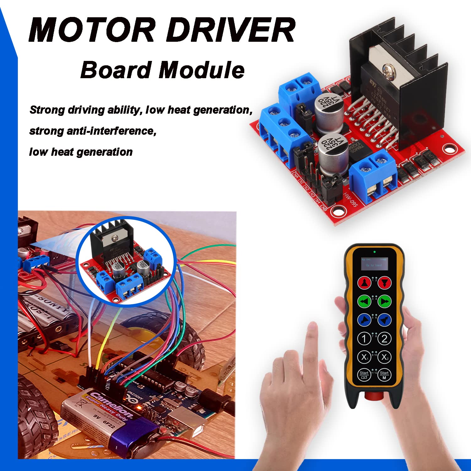 L298N Motor Drive Controller B - L298N Module recensie en prijs