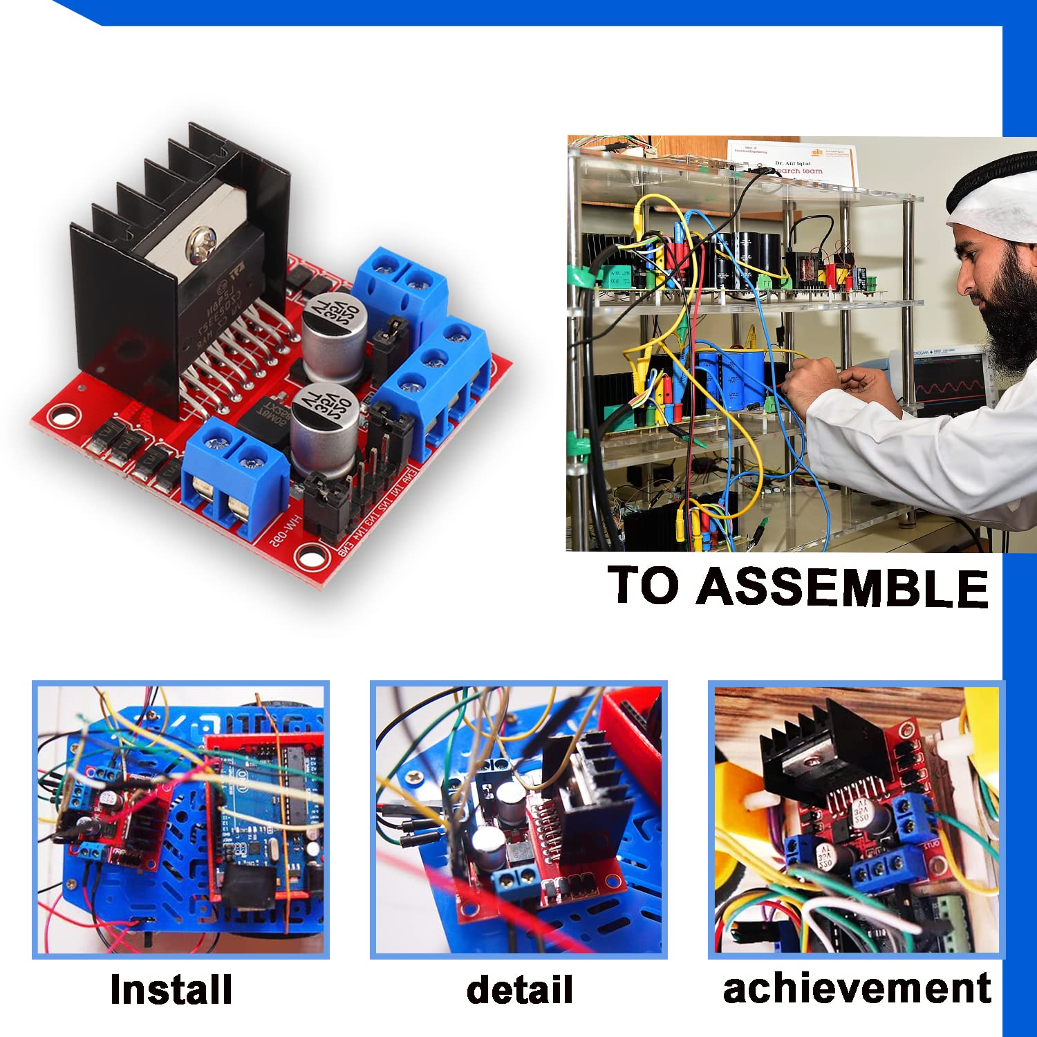 L298N Motor Drive Controller B - L298N Module recensie en prijs