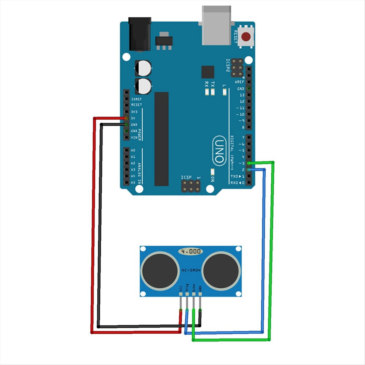 ABGN 1 stuks ultrasone module  - Ultrasonic Distance Sensor recensie en prijs