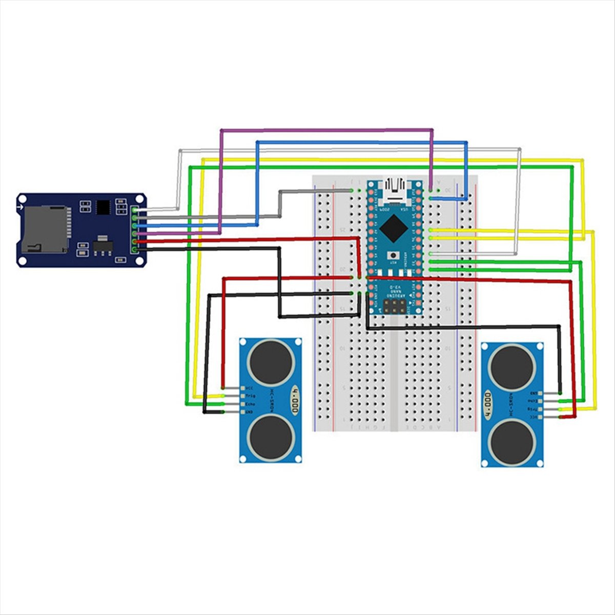 ABGN 1 stuks ultrasone module  - Ultrasonic Distance Sensor recensie en prijs