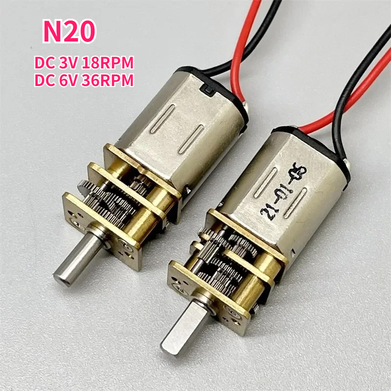 N20 DC 3V 18rpm 6V 36RPM Mini  - Geared Motor recensie en prijs
