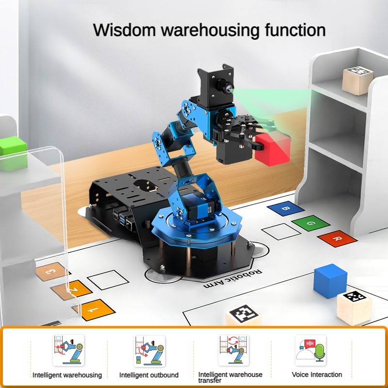 6 Dof robotarm met servo-grijp - Ros Robot recensie en prijs