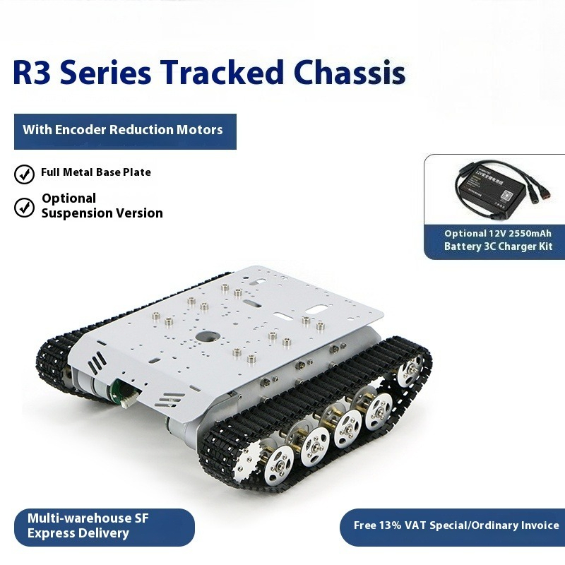 Tankchassis uit de R3-serie, i - Tracked Robot Chassis recensie en prijs