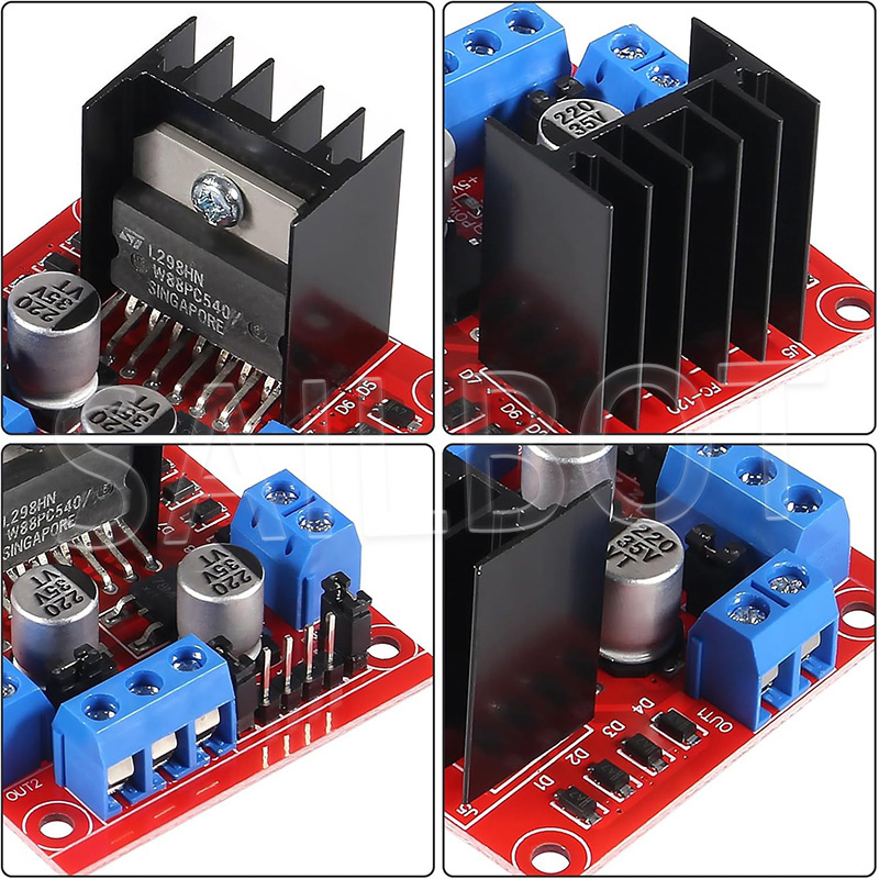 1/5/10 STKS L298N DC Motor Dri - L298N Module recensie en prijs