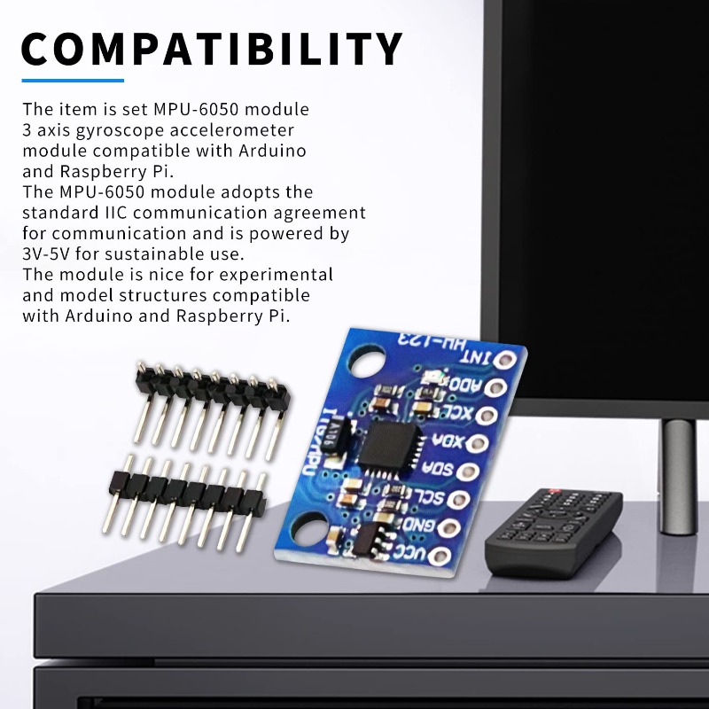 5 stuks GY-521 MPU-6050 MPU605 - Accelerometer Mpu6050 recensie en prijs