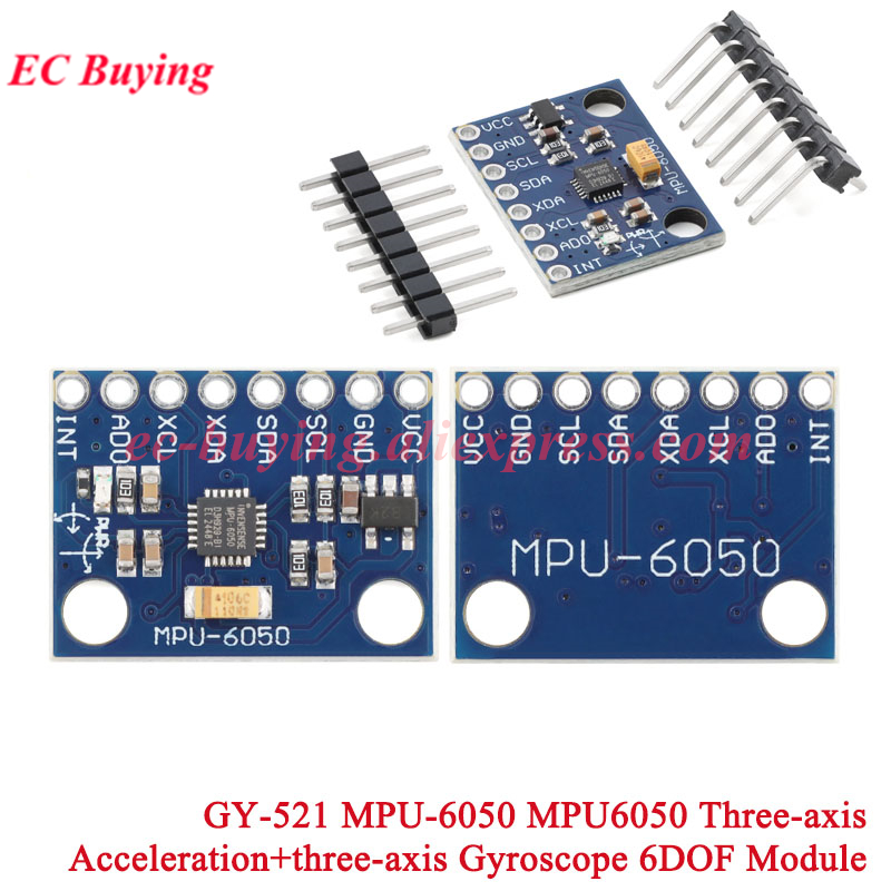 1-10 Stuks GY-521 MPU-6050 MPU - Accelerometer Mpu6050 recensie en prijs