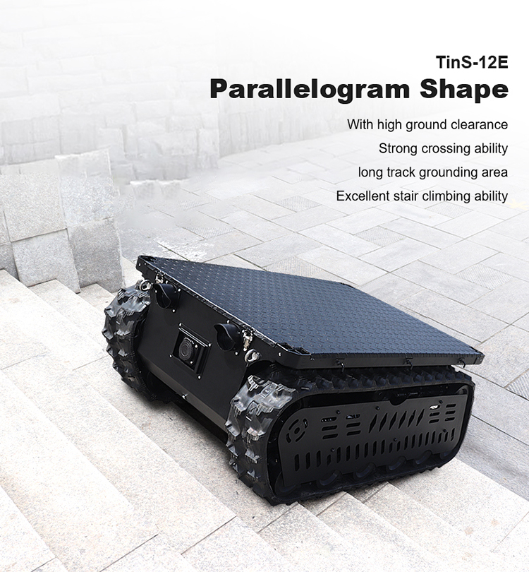 300-600kg laadvermogen RC tank - Robot Chassis recensie en prijs
