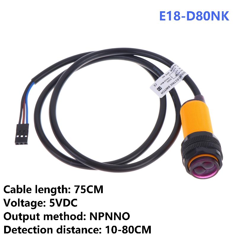 *E18-D80NK Infrarood Obstakelv - Infrared Obstacle Sensor recensie en prijs