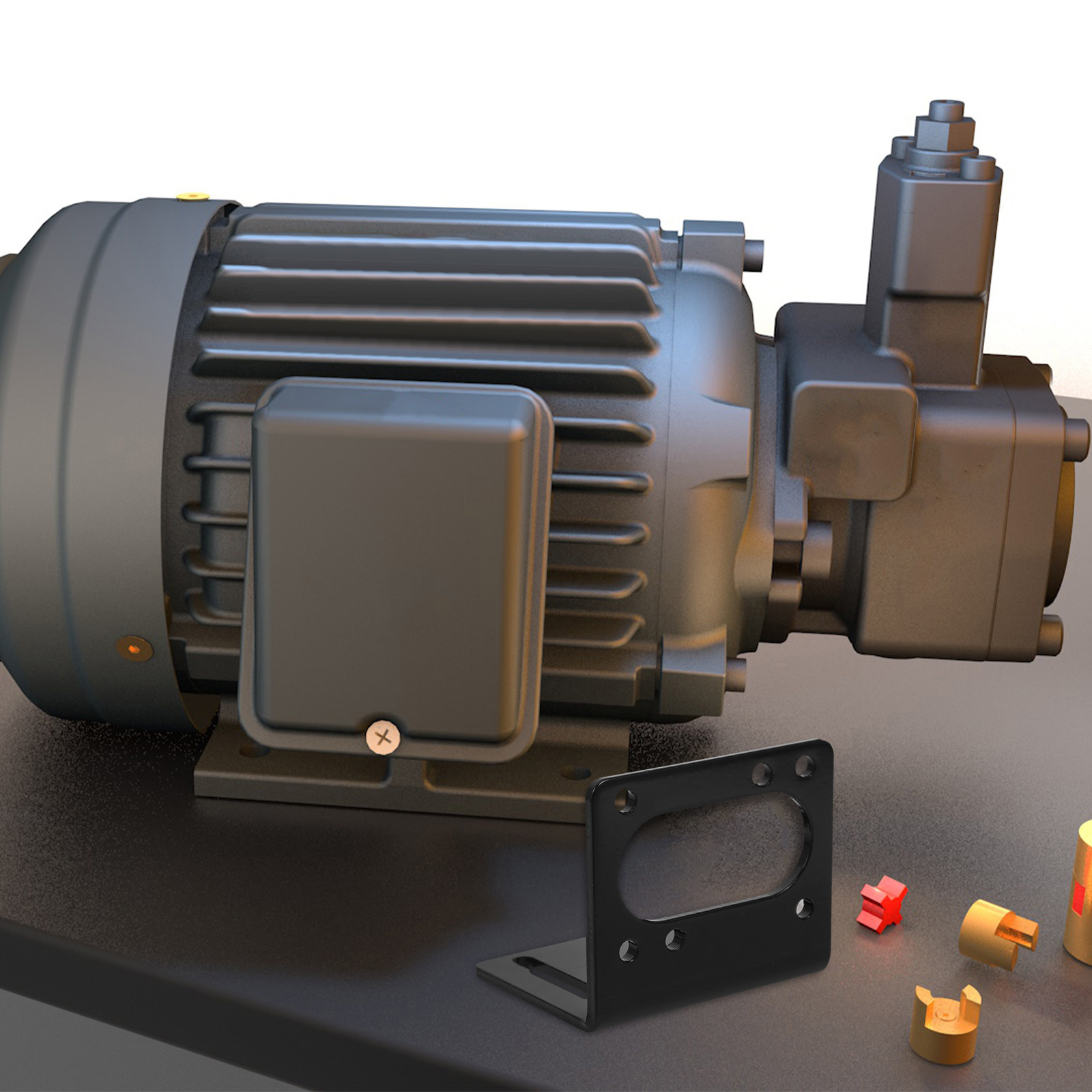 Montagebeugel voor tandwielmot - Geared Motor recensie en prijs