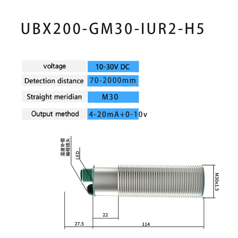 M30 speciale ultrasone sensor  - Ultrasonic Distance Sensor recensie en prijs
