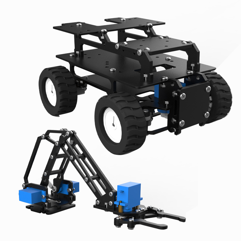 Acryl 4WD Robot Auto Motor Ack - Tracked Robot Chassis recensie en prijs