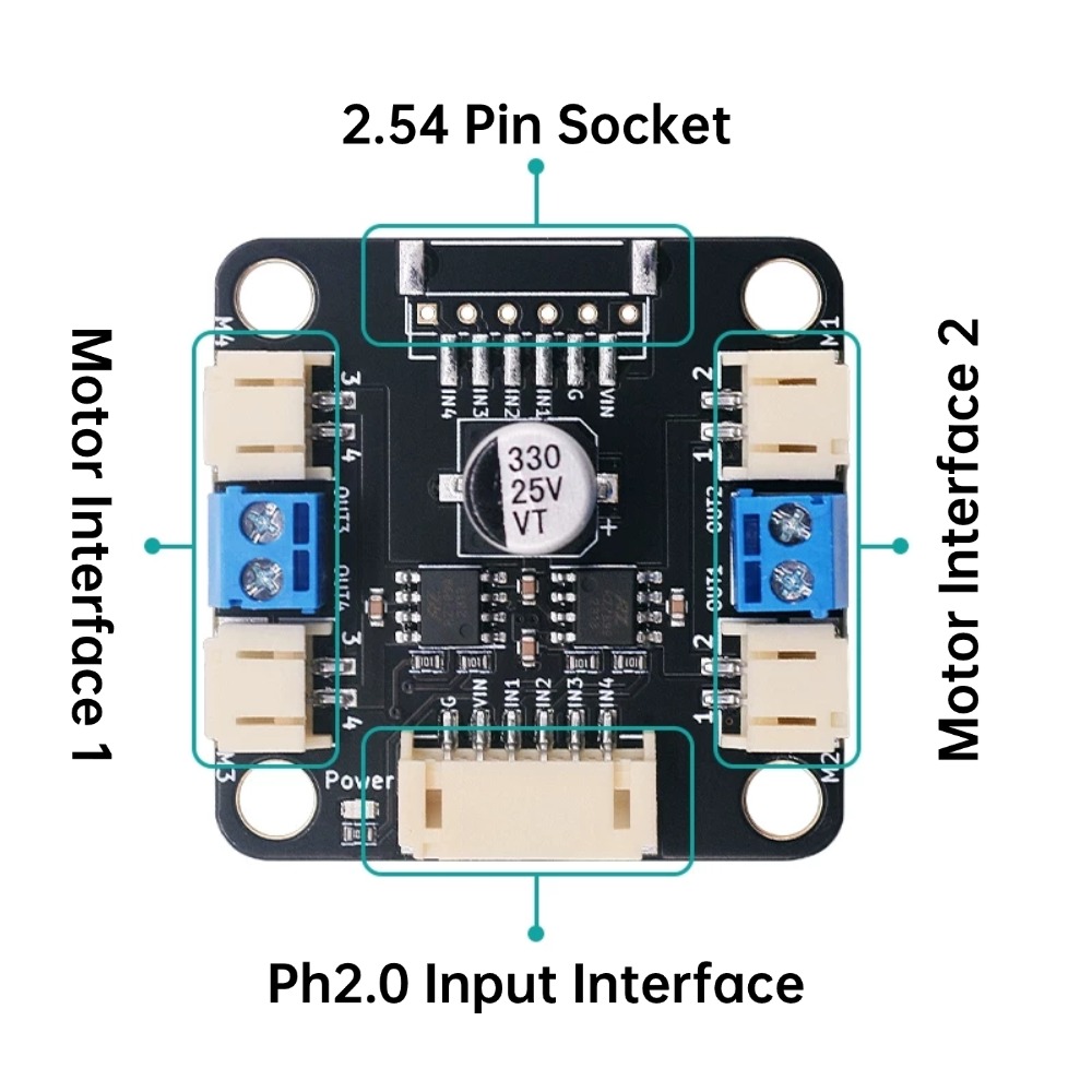4 TT Motor en Driver Kit 4 DC  - Motor Driver L298N recensie en prijs