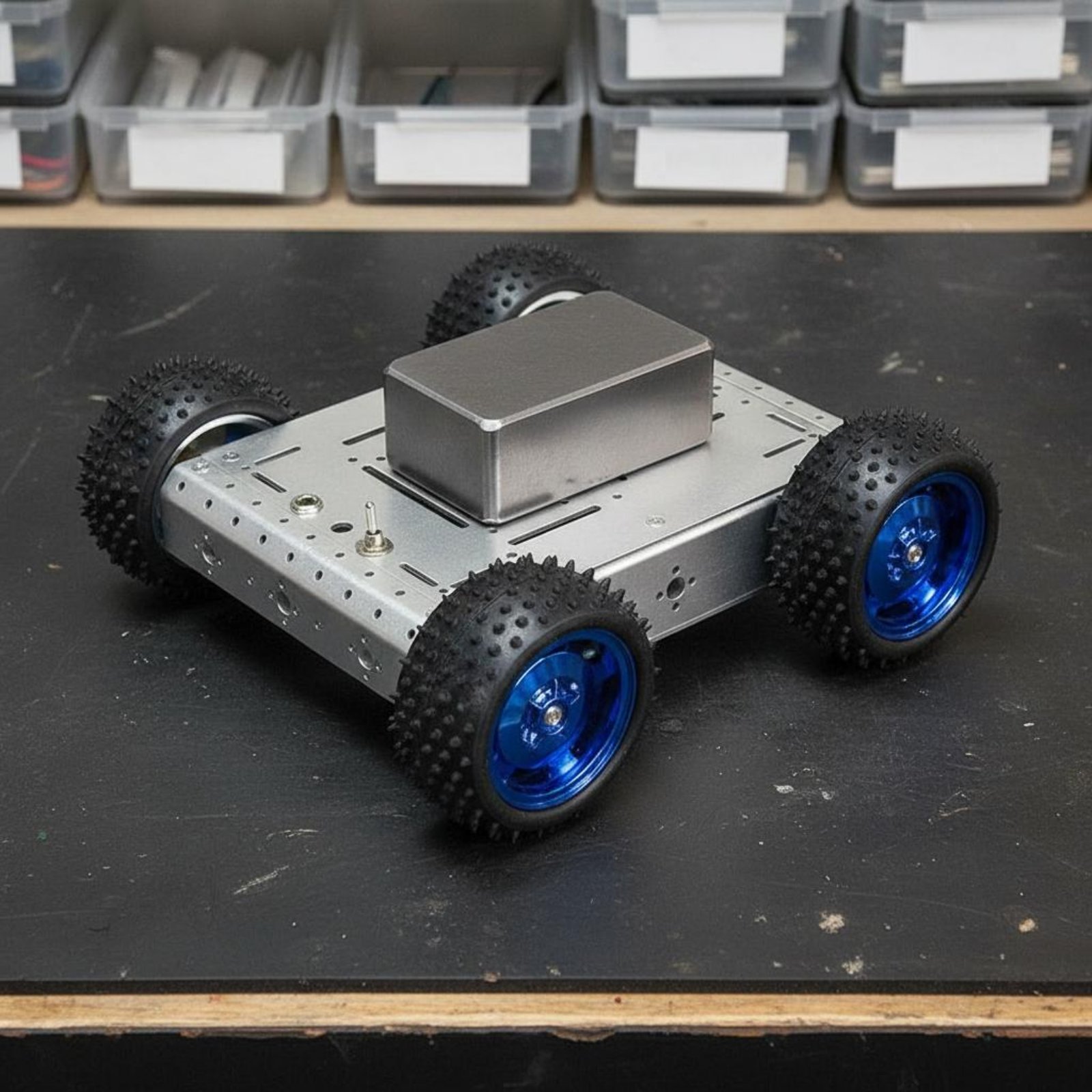 4WD Smart Car-chassis 1,5 kg l - Robot Chassis recensie en prijs