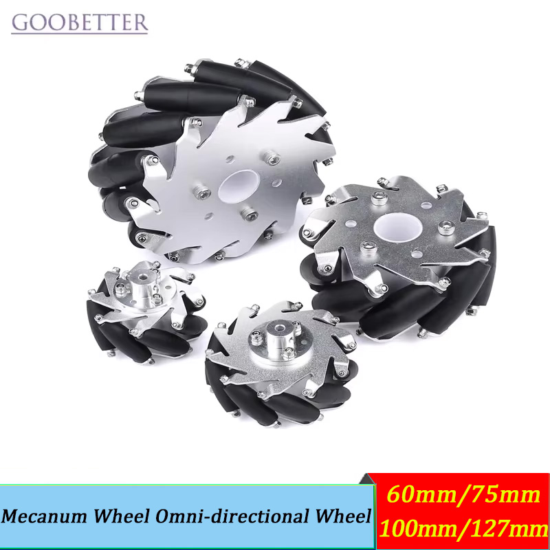4 stuks 60-127mm Mecanum Wiele - Omni Wheel recensie en prijs