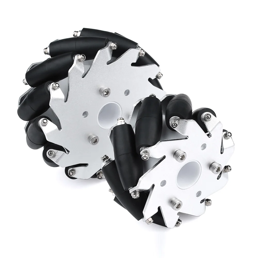 4 stuks 60-127mm Mecanum Wiele - Omni Wheel recensie en prijs
