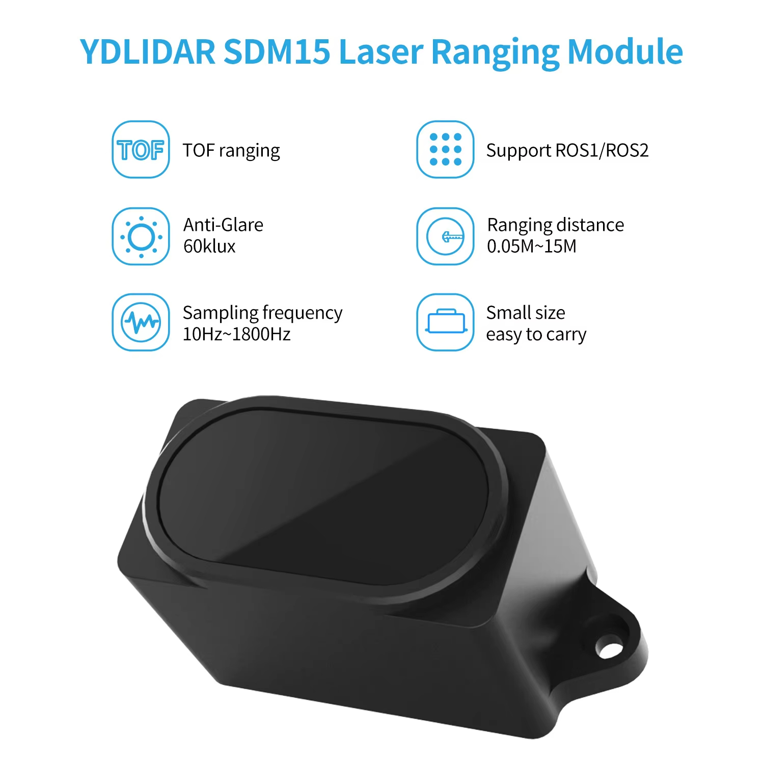 YDLIDAR SDM15/SDM18 Hoge Preci - Ros Robot recensie en prijs