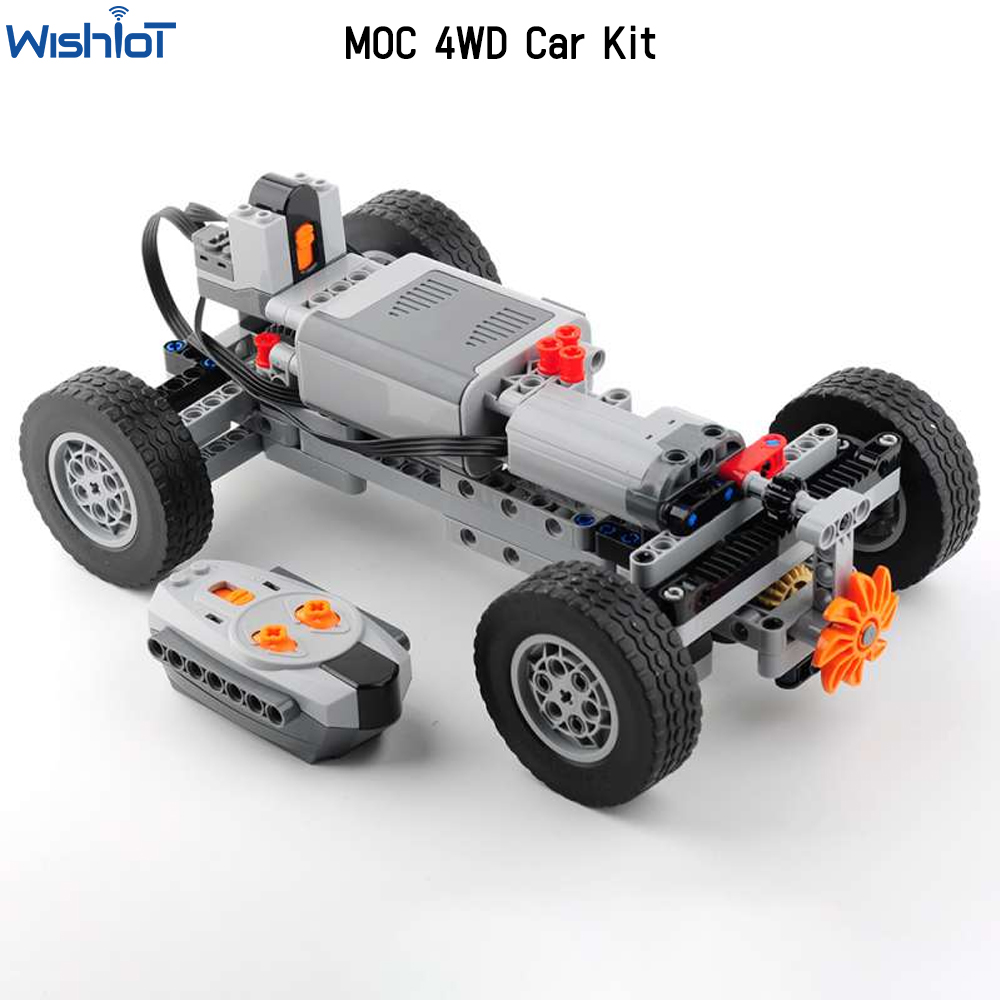 MOC 4WD Afstandsbediening Auto - Robot Car Kit recensie en prijs