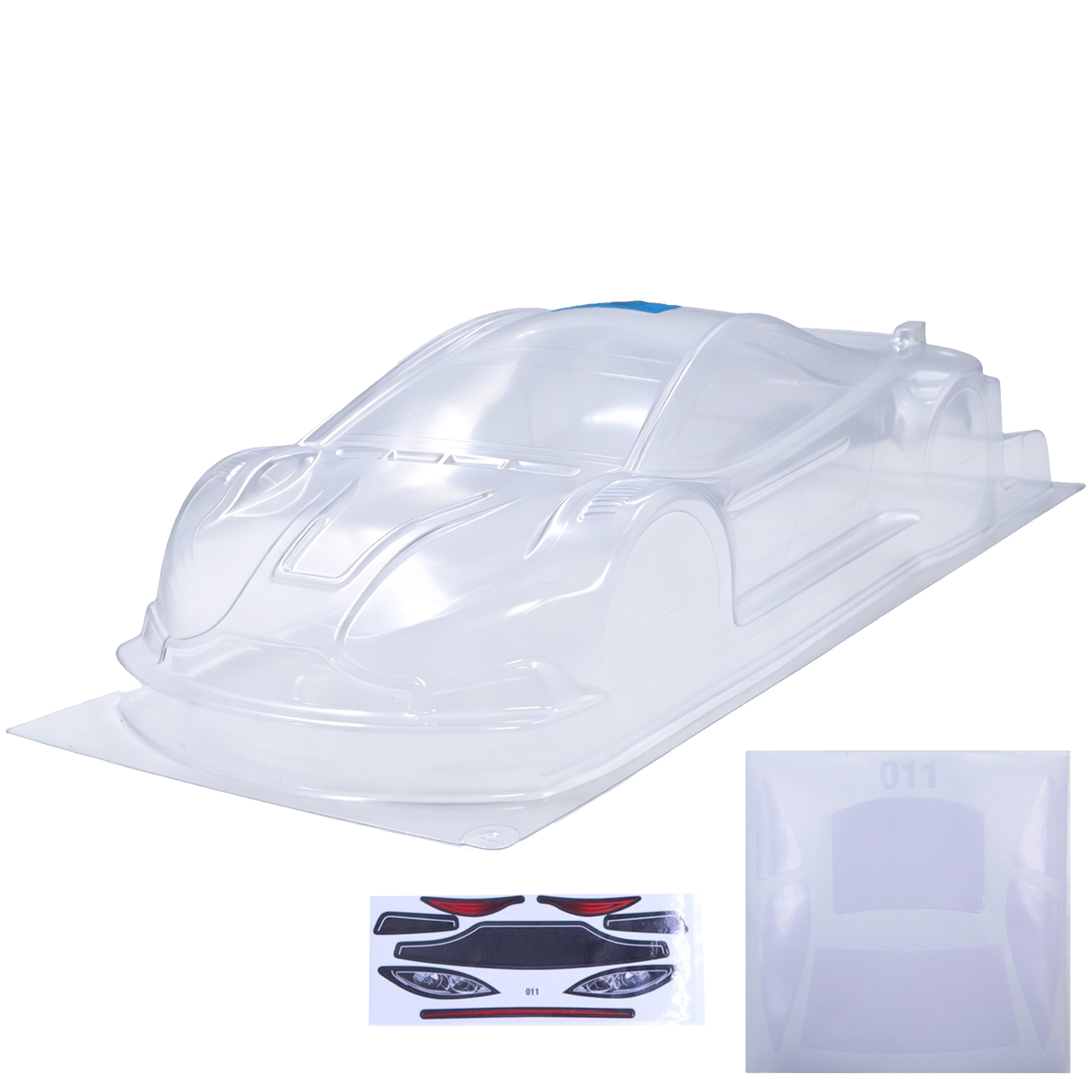 1/10 RC ongeschilderde carross - Robot Chassis recensie en prijs