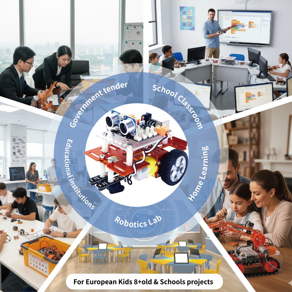 WEEEMAKE Senior Robotics Kit M - Robot Kit recensie en prijs