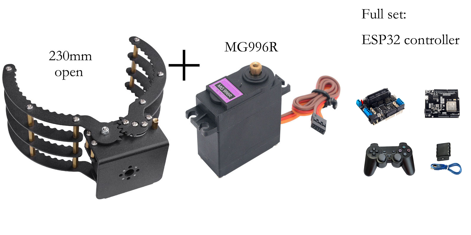 230 mm mechanische grijpers me - Robot Gripper Claw recensie en prijs