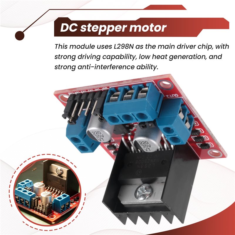 AED7-L298N Module Dual H-Bridg - L298N Module recensie en prijs